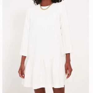 Tuckernuck White Pierce Long Sleeve Dress